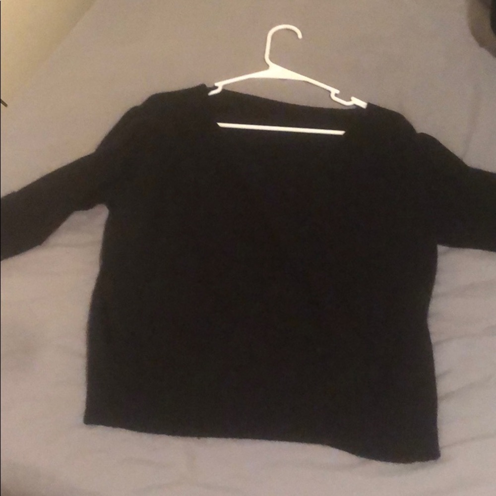 Black sweater